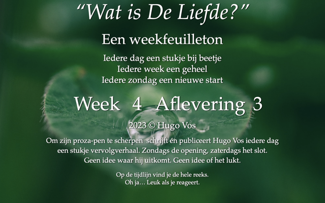 “Wat is De Liefde?” (Aflevering 3)